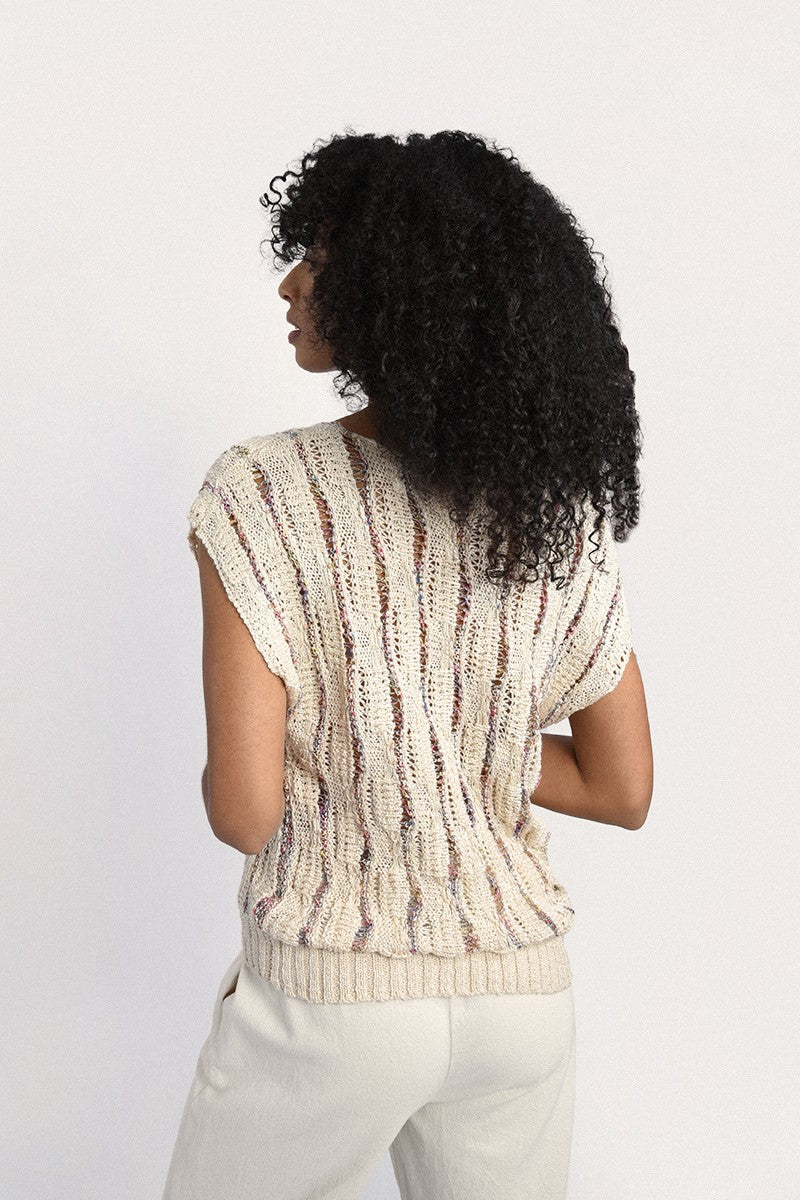Bordeaux Short Sleeve Sweater - Lark & Lily Boutique