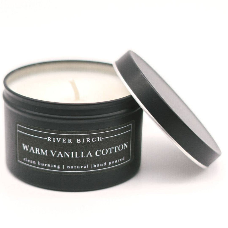 Warm Vanilla Cotton Soy Candle