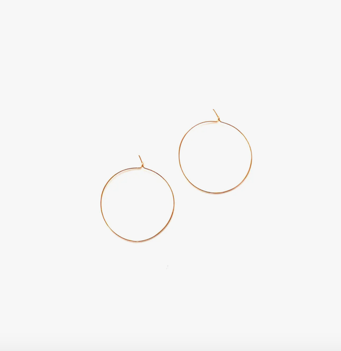 Dainty Gold Hoops - Lark & Lily Boutique