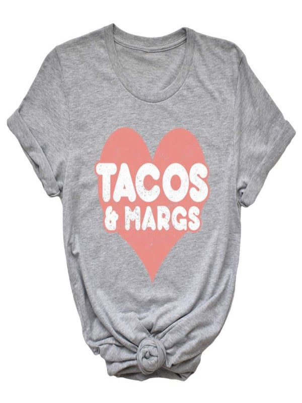 Tacos & Margs Tee-FINAL SALE - Lark & Lily Boutique