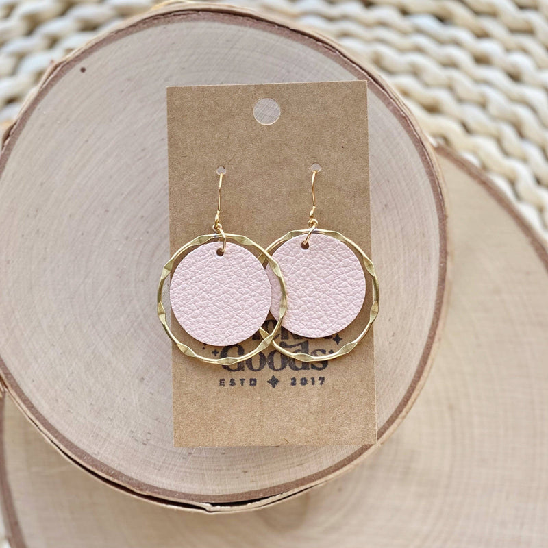 Ripple Hoops | Pink Sand - Lark & Lily Boutique