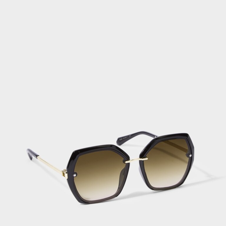 Milan Sunglasses in Black - Lark & Lily Boutique