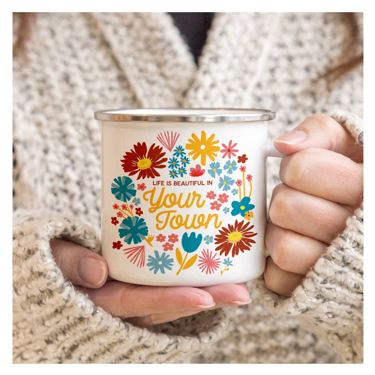 Camp Mug - It’s Beautiful in BR - Lark & Lily Boutique