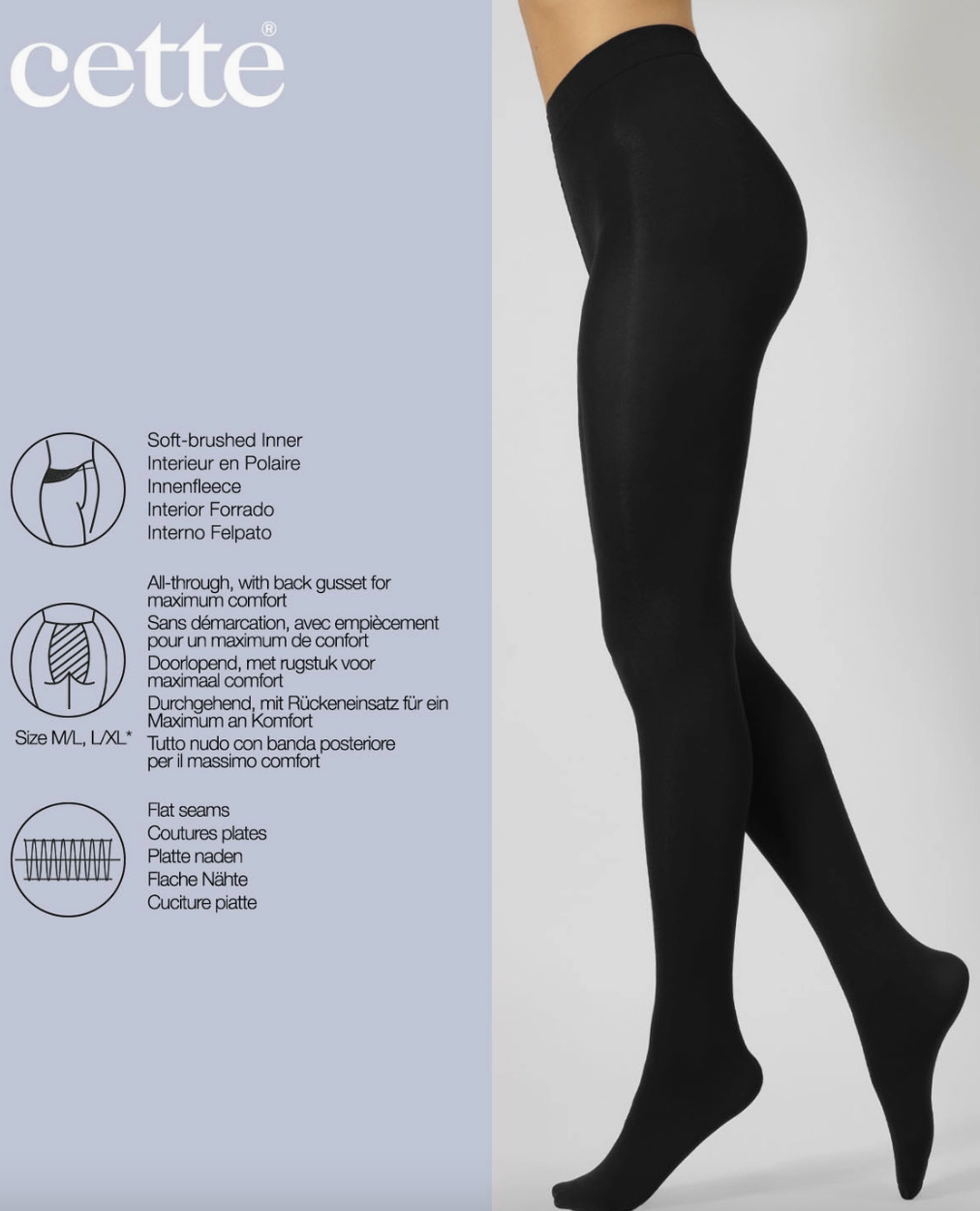Thermal Tights with Warm Fleece Lining Lark Lily Boutique