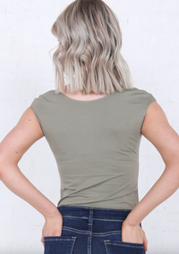 Layering Cap Sleeve Top - Lark & Lily Boutique