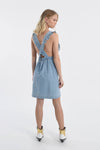 Carcassonne Denim Overall Dress - Lark & Lily Boutique