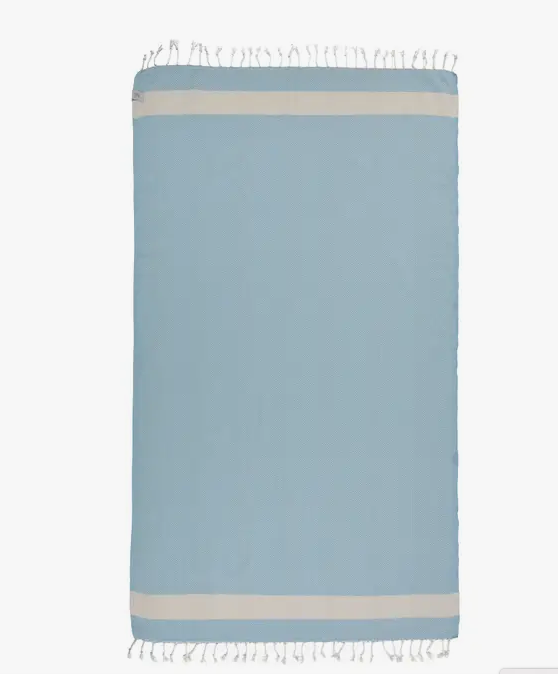 Cotton Beach Towel- Turquoise - Lark & Lily Boutique
