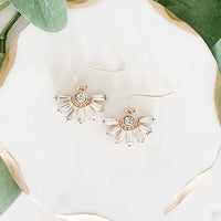 Crystal Fan Dangel Earring - Lark & Lily Boutique