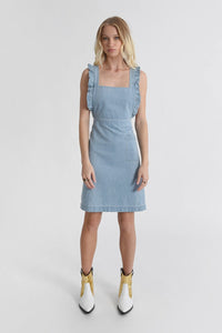 Carcassonne Denim Overall Dress - Lark & Lily Boutique