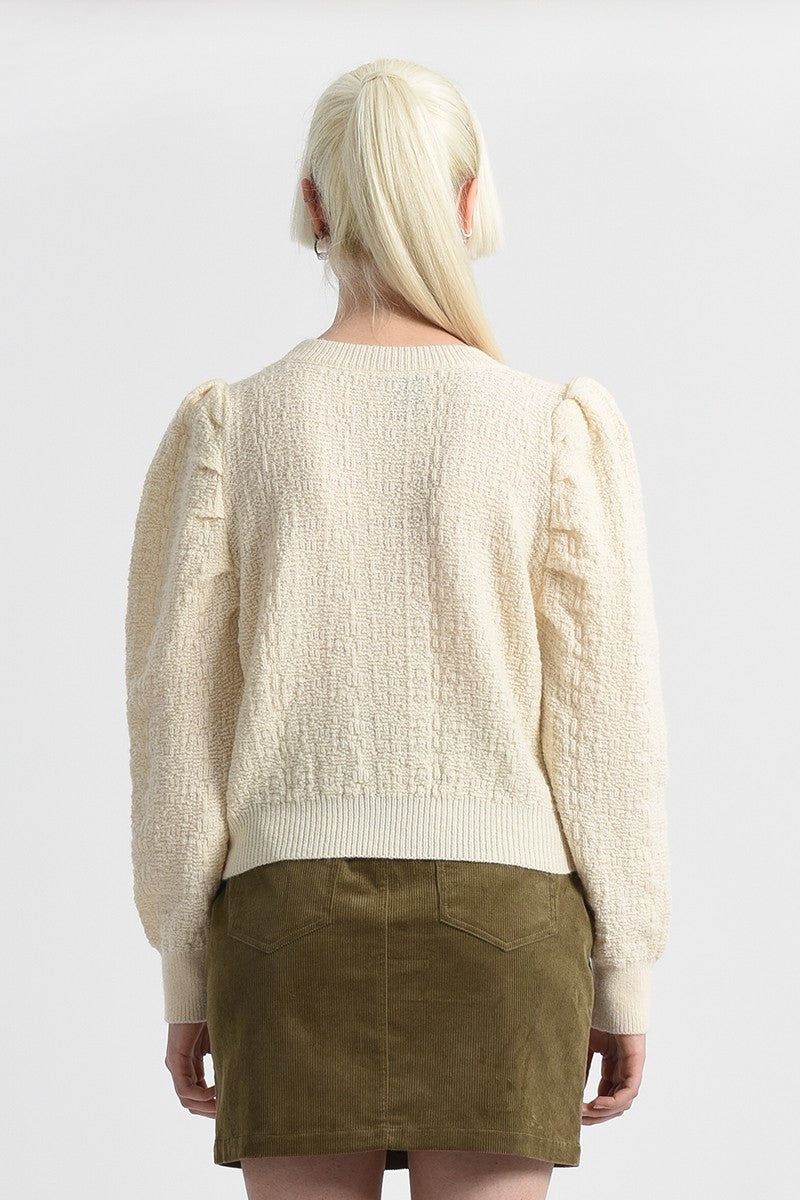 Lili Sidonio- Puff Sleeve Sweater - Lark & Lily Boutique