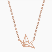 Origami Crane Necklace - Lark & Lily Boutique