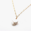 Gold Chain Necklace With a Pearl - Lark & Lily Boutique