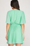Miri Pleated Dress - Lark & Lily Boutique