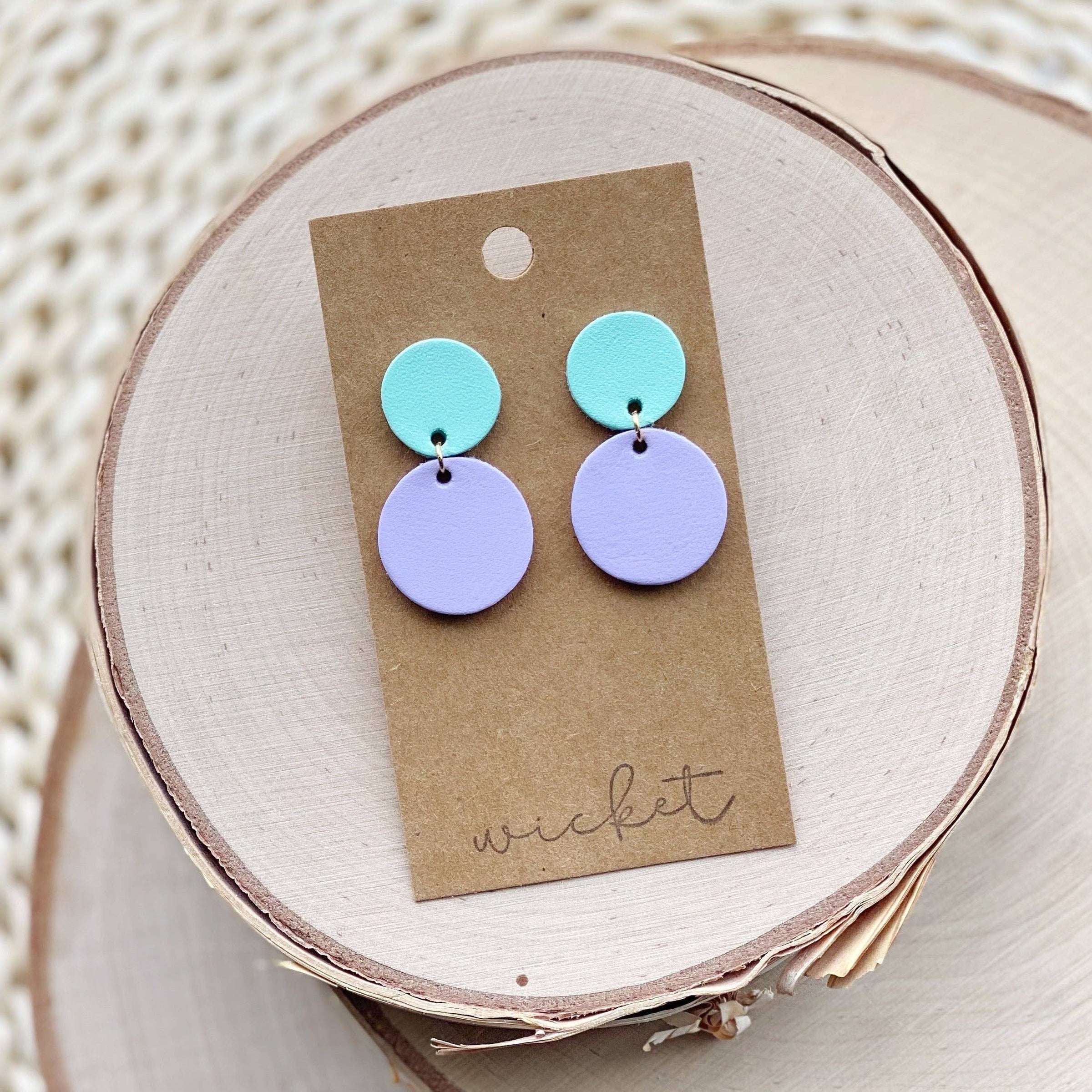Pearl Studs | Lilac - Lark & Lily Boutique